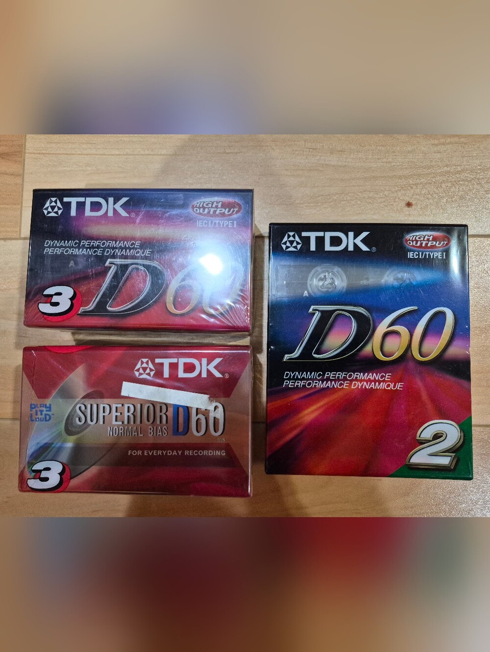 8 TDK normal bias (type 1) blank audio cassette tapes